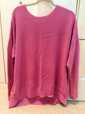 Lululemon Pink Cashmere Crewneck Sweater